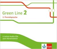 Green Line 2. Ausgabe 2. Fremdsprache ab 2018. Lehrer Audio-CDs (4 CDs zum Hörverstehen) Klasse 7 Books