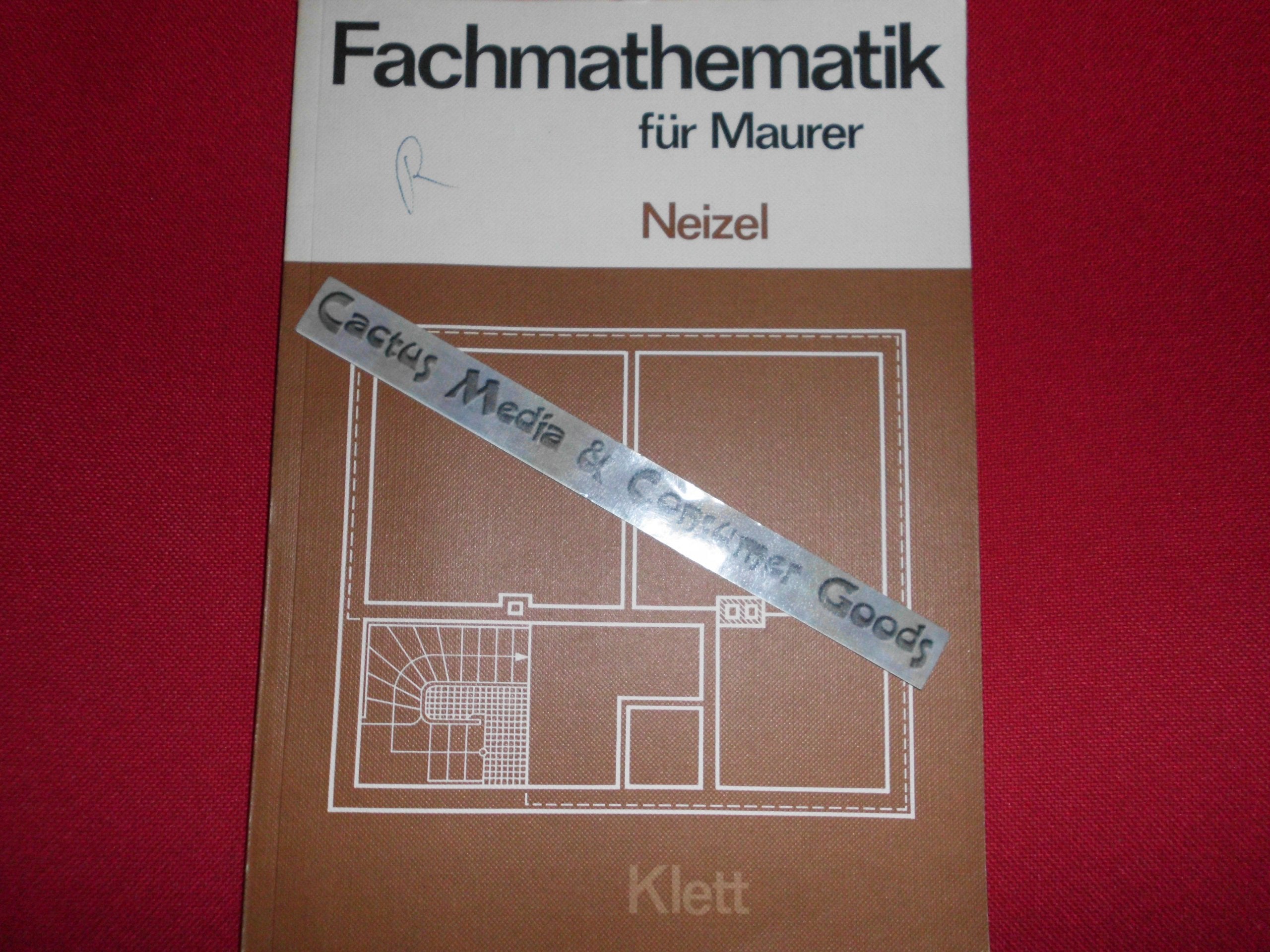Fachmathematik für Maurer Books