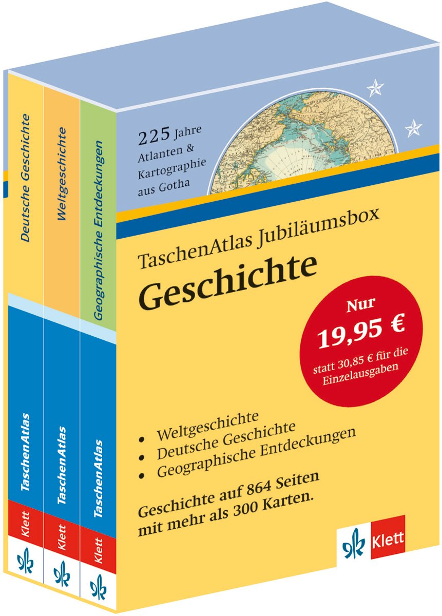 TaschenAtlas Jubiläumsbox Geschichte Books