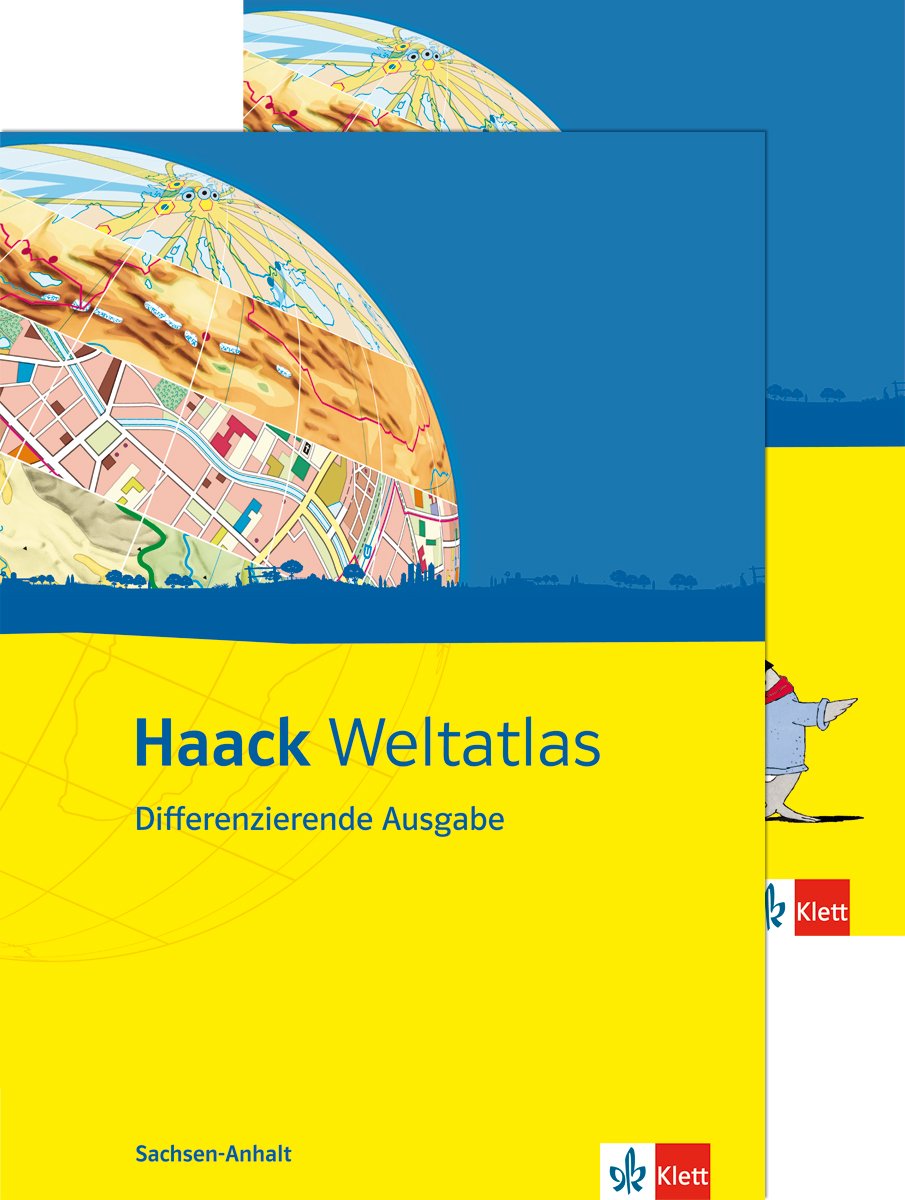 Haack Weltatlas. Differenzierende Ausgabe Sachsen-Anhalt: Atlas mit Arbeitsheft Klasse 5-10: Mit Arbeitsheft Kartenlesen Leisure, Home & Garden