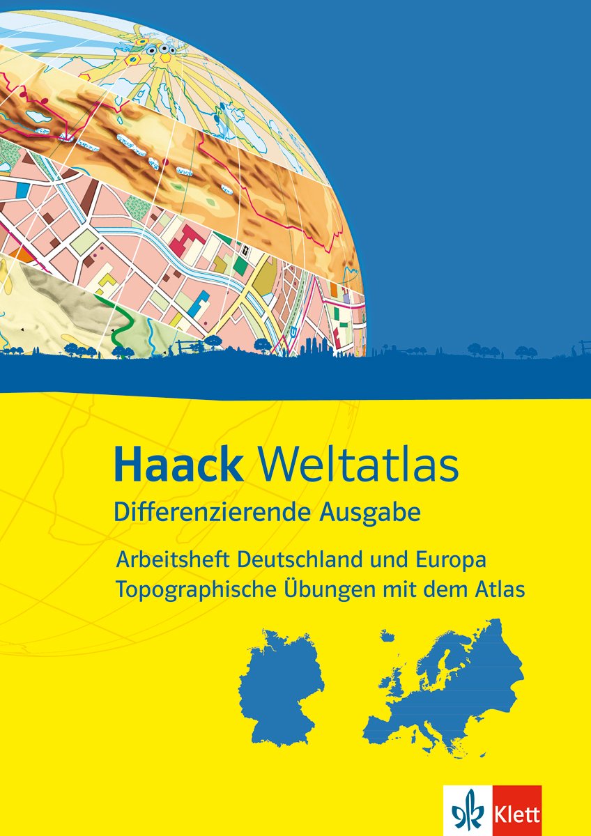 Haack Weltatlas. Differenzierende Ausgabe: Arbeitsheft Deutschland und Europa - Topographische Übungen mit dem Atlas mit Deutschland- und Europaführerschein Klasse 5-7 Leisure, Home & Garden