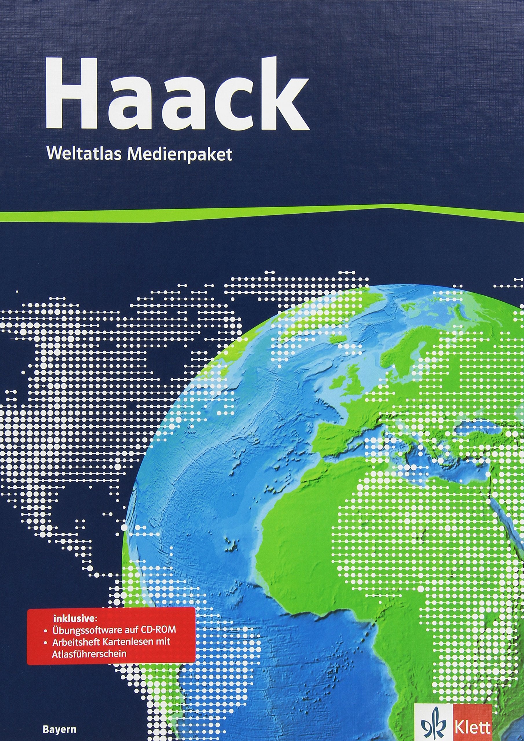 Der Haack Weltatlas - Ausgabe Bayern: Medienpaket aus Weltatlas, Übungssoftware und Arbeitsheft Kartenlesen mit Atlasführerschein Study Guides