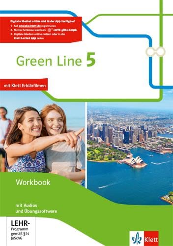 Product Image: Green Line. Workbook mit Audio-CDs und Übungssoftware 9. Klasse