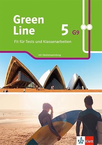 Green Line 5 G9. Fit für Tests und Klassenarbeiten. Arbeitsheft mit Lösungen und Mediensammlung Foreign Languages ​​& Dictionaries