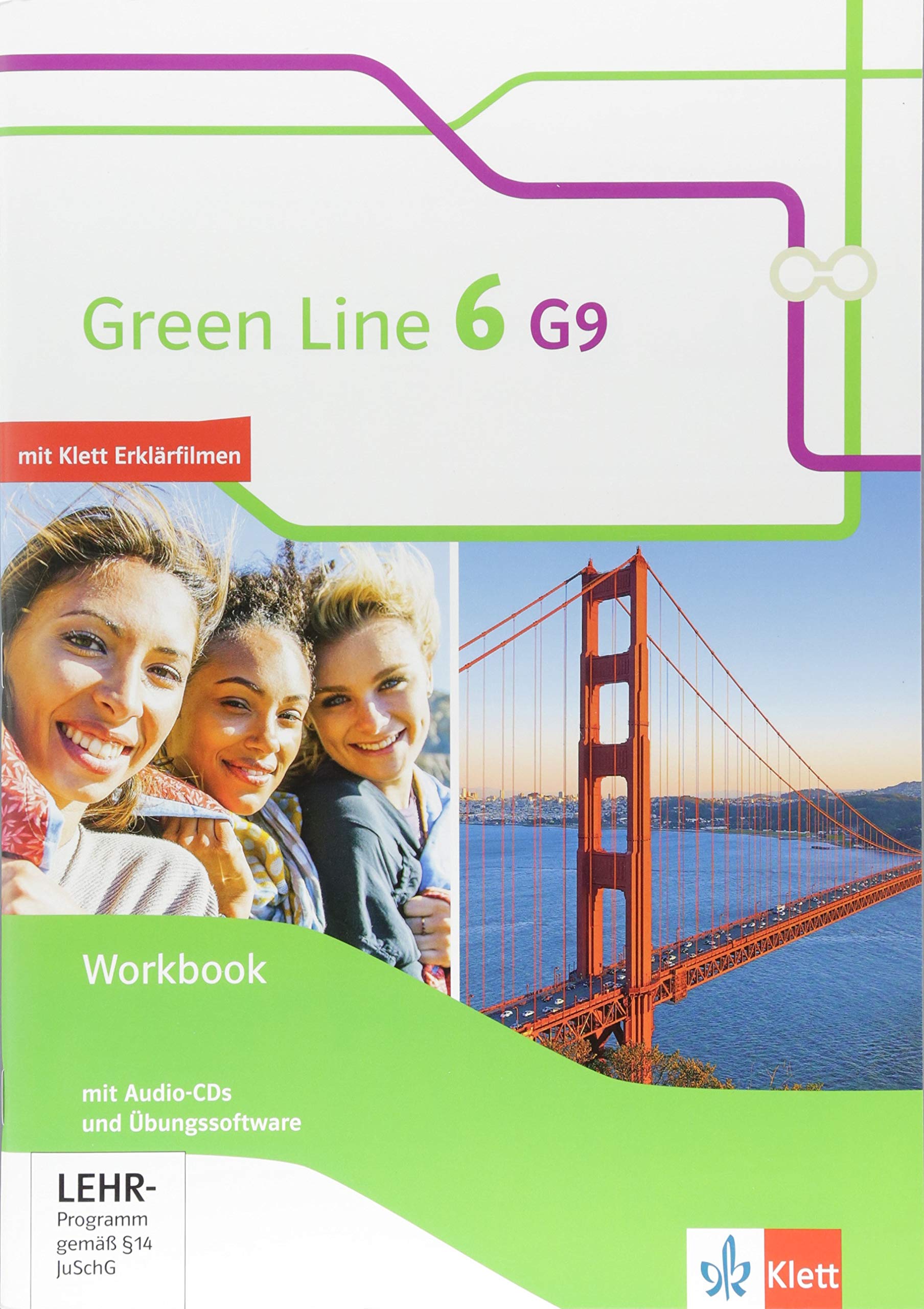 Product Image: Green Line 6 G9. Workbook. Workbook mit Audios und Übungssoftware Klasse 10