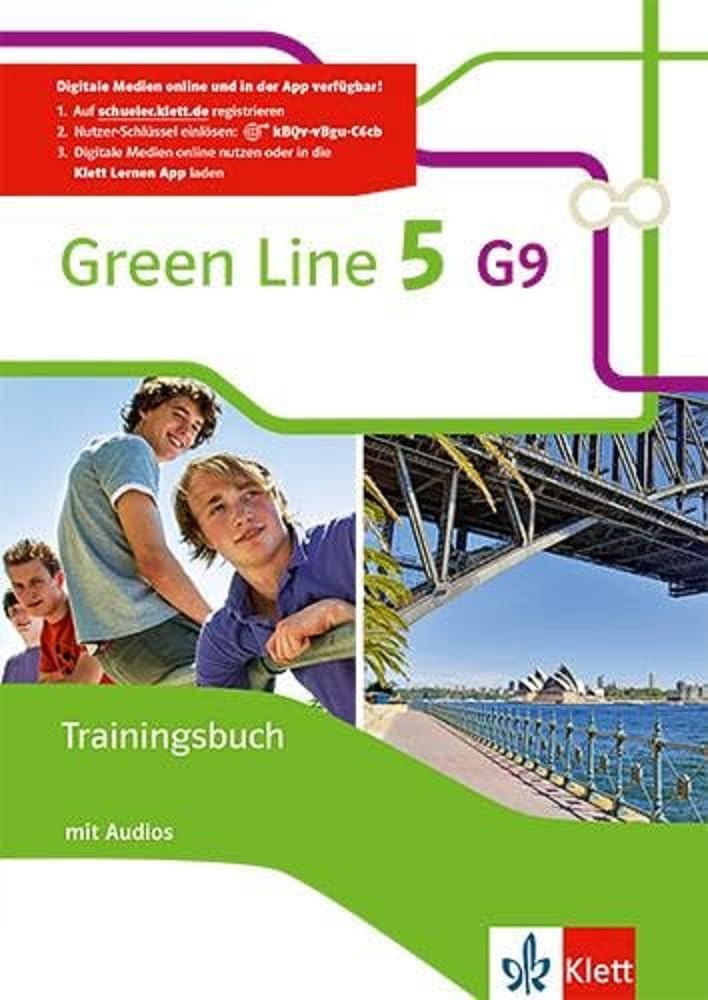 Green Line 5 G9. Trainingsbuch mit Audios Klasse 9 Foreign Languages ​​& Dictionaries