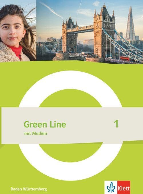Green Line 1 G9. Schulbuch mit Medien (fester Einband) Klasse 5. Ausgabe Baden-Württemberg Foreign Languages ​​& Dictionaries