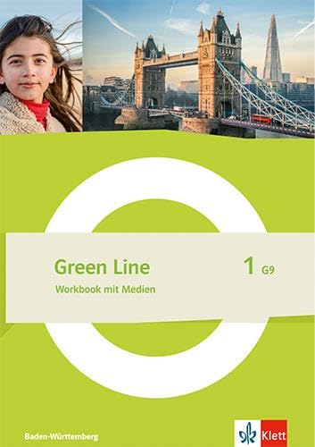 Green Line 1 G9. Workbook mit Medien Klasse 5. Ausgabe Baden-Württemberg Foreign Languages ​​& Dictionaries
