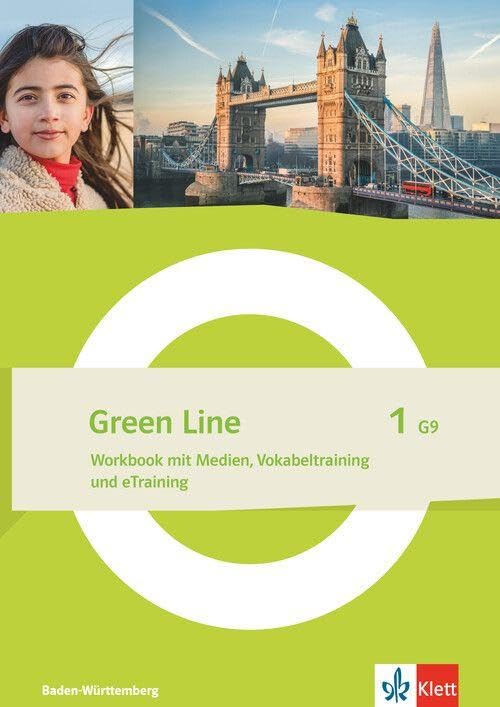 Green Line 1 G9. Workbook mit Medien, Vokabeltraining und eTraining Klasse 5. Ausgabe Baden-Württemberg Foreign Languages ​​& Dictionaries