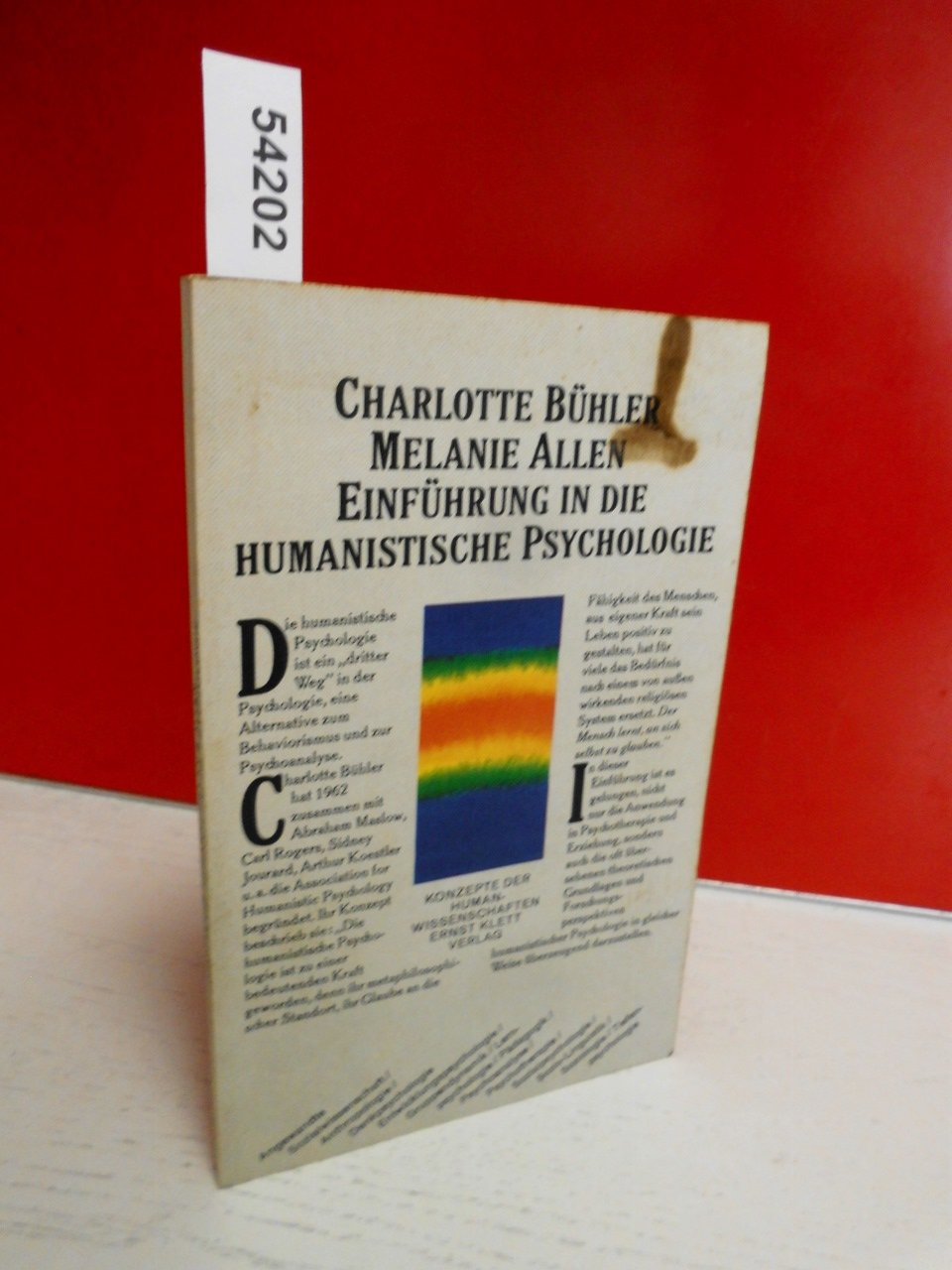 Einführung in die humanistische Psychologie book