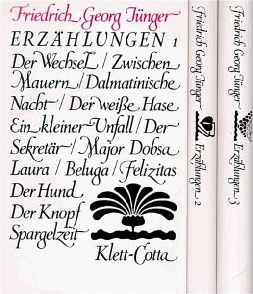 Werke. Werkausgabe in zwölf Bänden / Erzählungen 1-3 Books