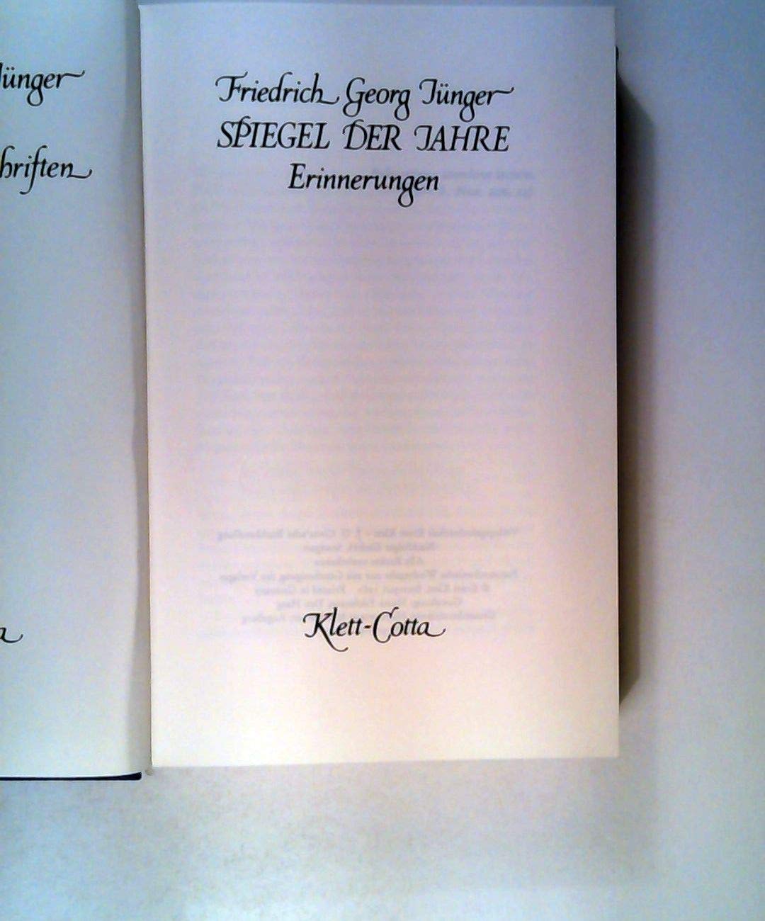 Werke. Werkausgabe in zwölf Bänden / Spiegel der Jahre (Werke. Werkausgabe in zwölf Bänden, Bd.) Contemporary literature