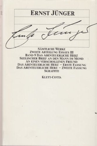 Product Image: Das Abenteuerliche Herz. Essays III, Bd 9
