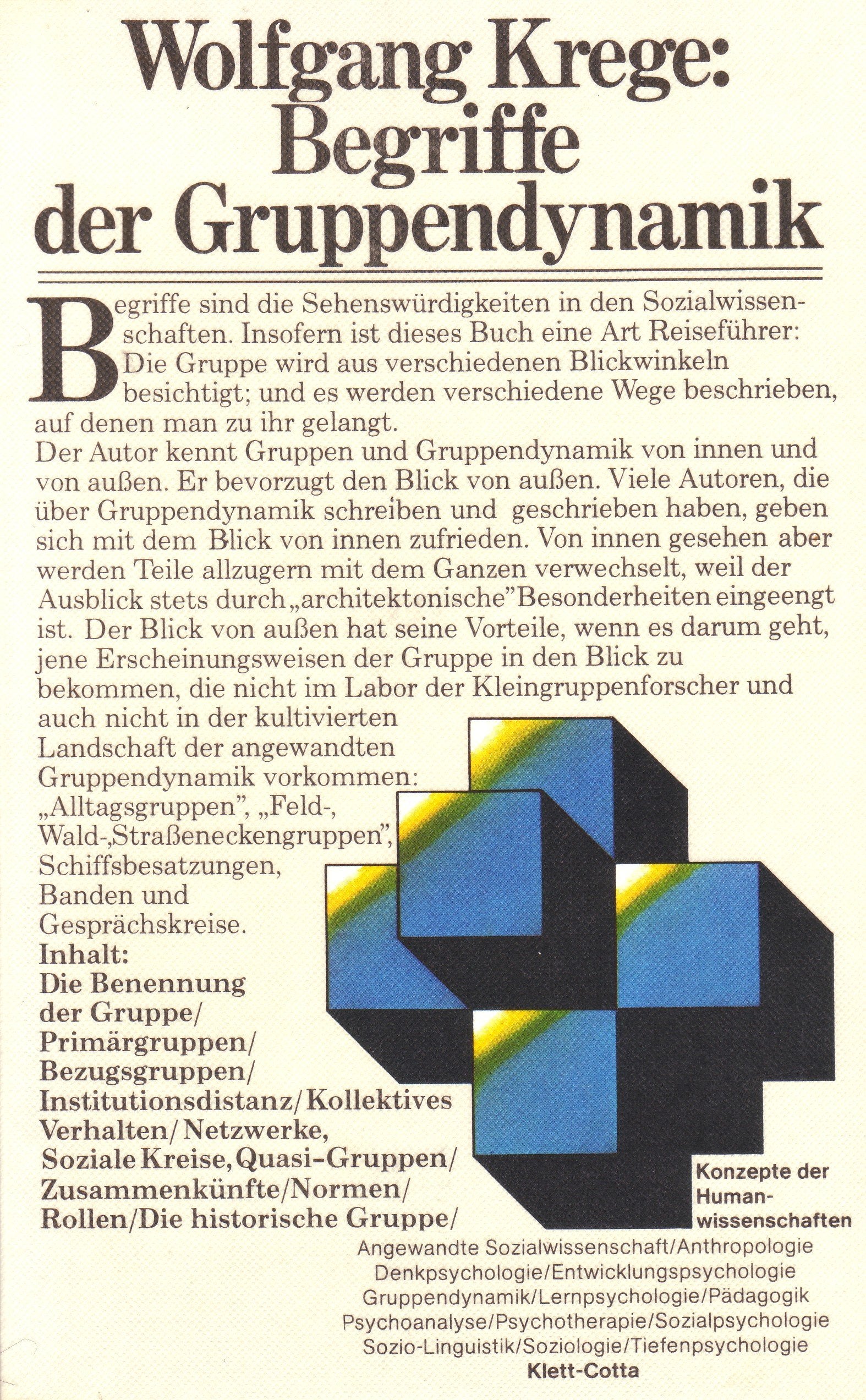 Begriffe der Gruppendynamik Psychology