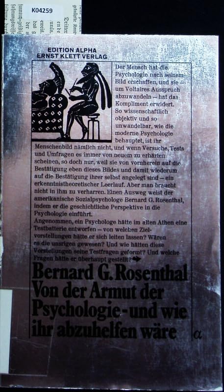 Von der Armut der Psychologie, und wie ihr abzuhelfen wäre Psychology