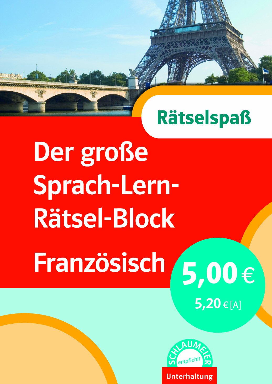 Der große Sprach-Lern-Rätsel-Block Französisch: Rätselspaß. Unterhaltung. Mit Lösungen Foreign Languages ​​& Dictionaries