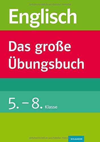 Product Image: Englisch - Das große Übungsbuch Grammatik. 5.-8. Klasse