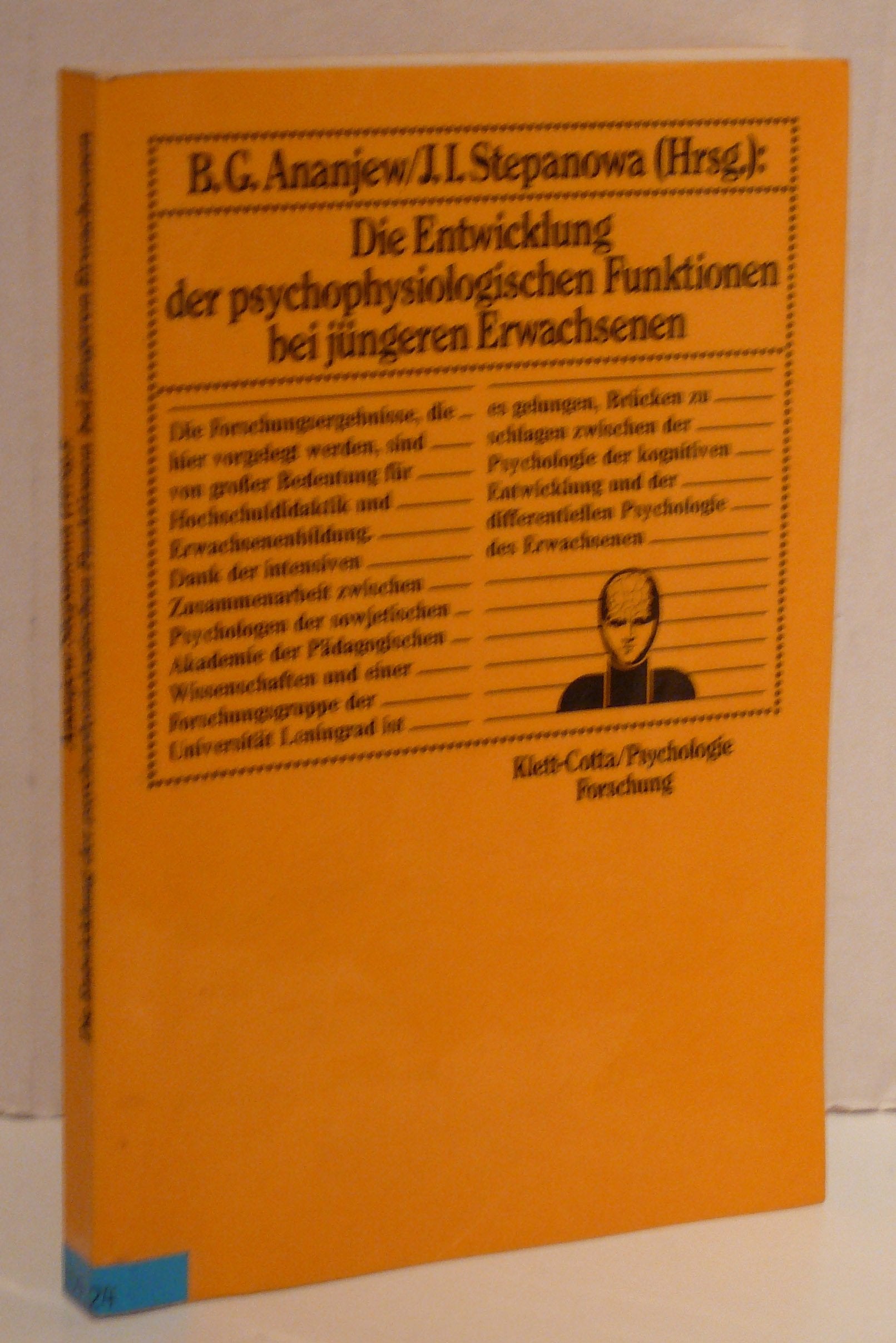 Die Entwicklung der psychophysiologischen Funktionen bei jüngeren Erwachsenen Books