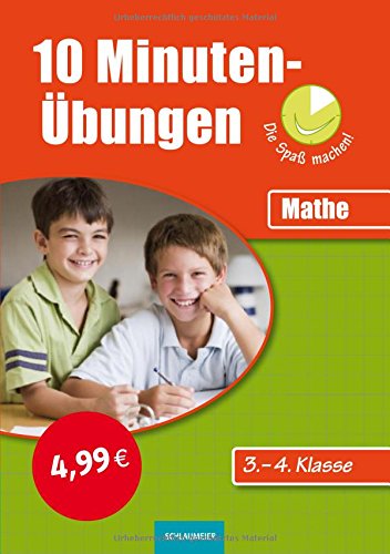 10-Minuten-Übungen: Mathematik (10-Minuten-Übungen die Spaß machen!) Study Guides