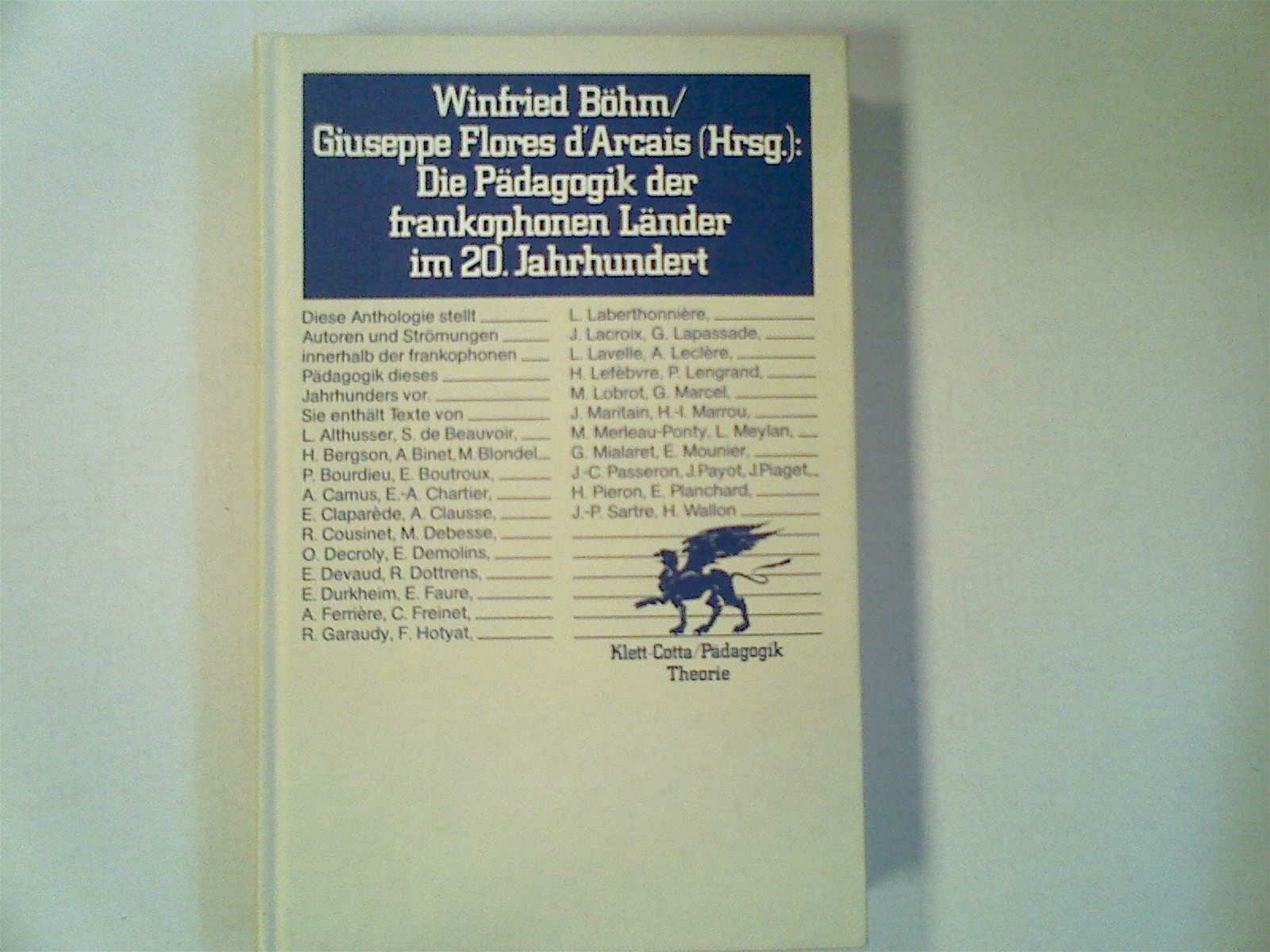Die Pädagogik der frankophonen Länder im 20. Jahrhundert Foreign Languages ​​& Dictionaries