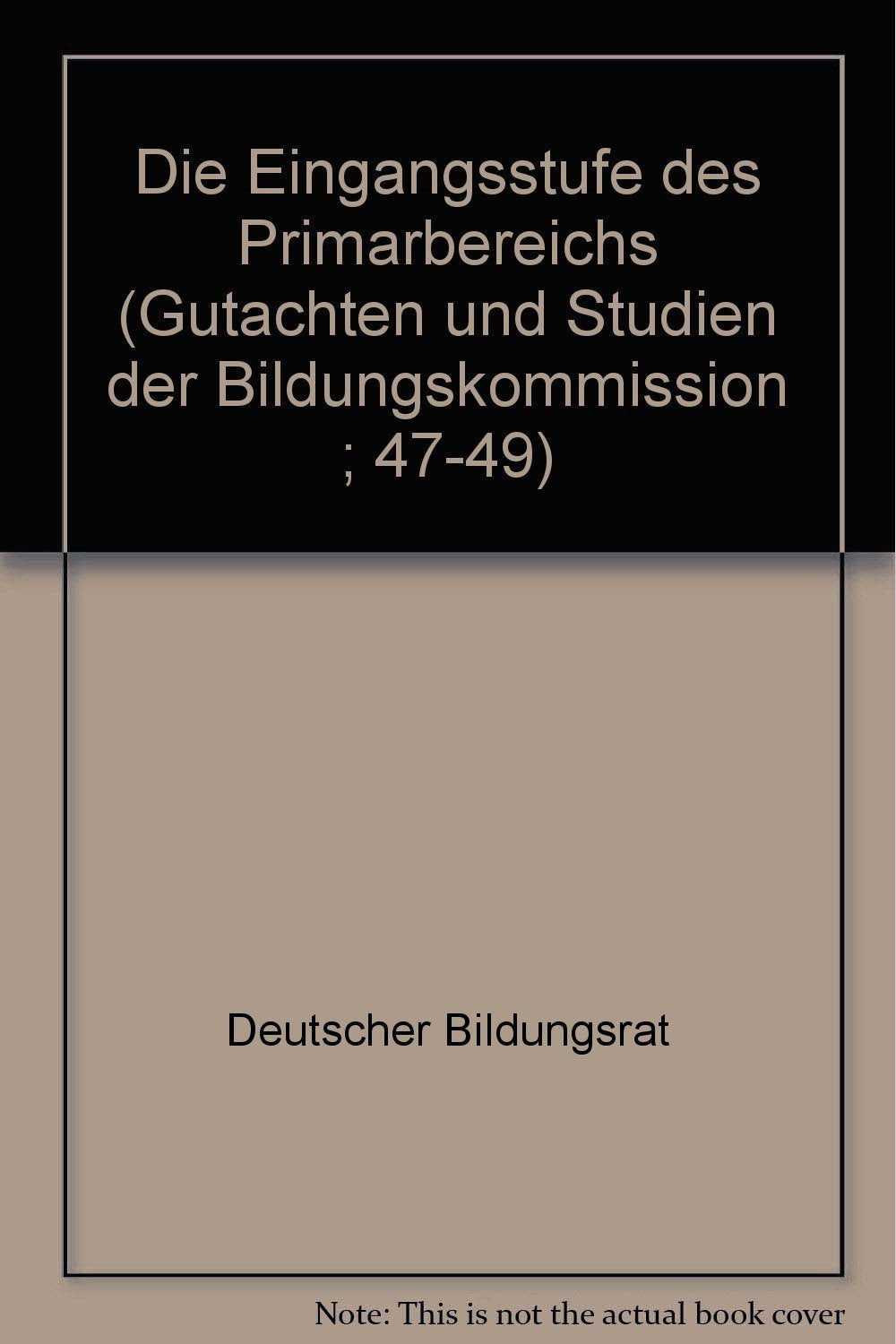 Die Eingangsstufe des Primarbereichs. - Stuttgart : Klett ; Teil: Bd. 1. Ansätze zur Entwicklung Books