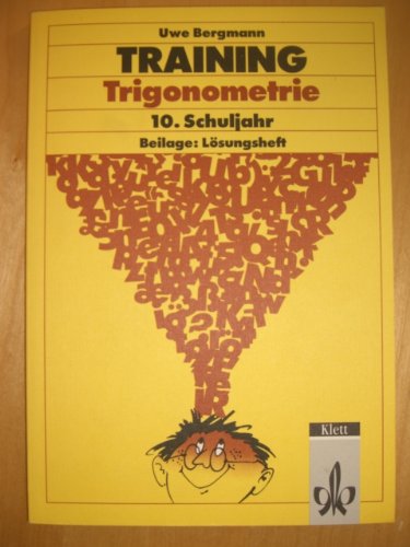 Training, Trigonometrie, 10. Schuljahr Learning & Reference Books