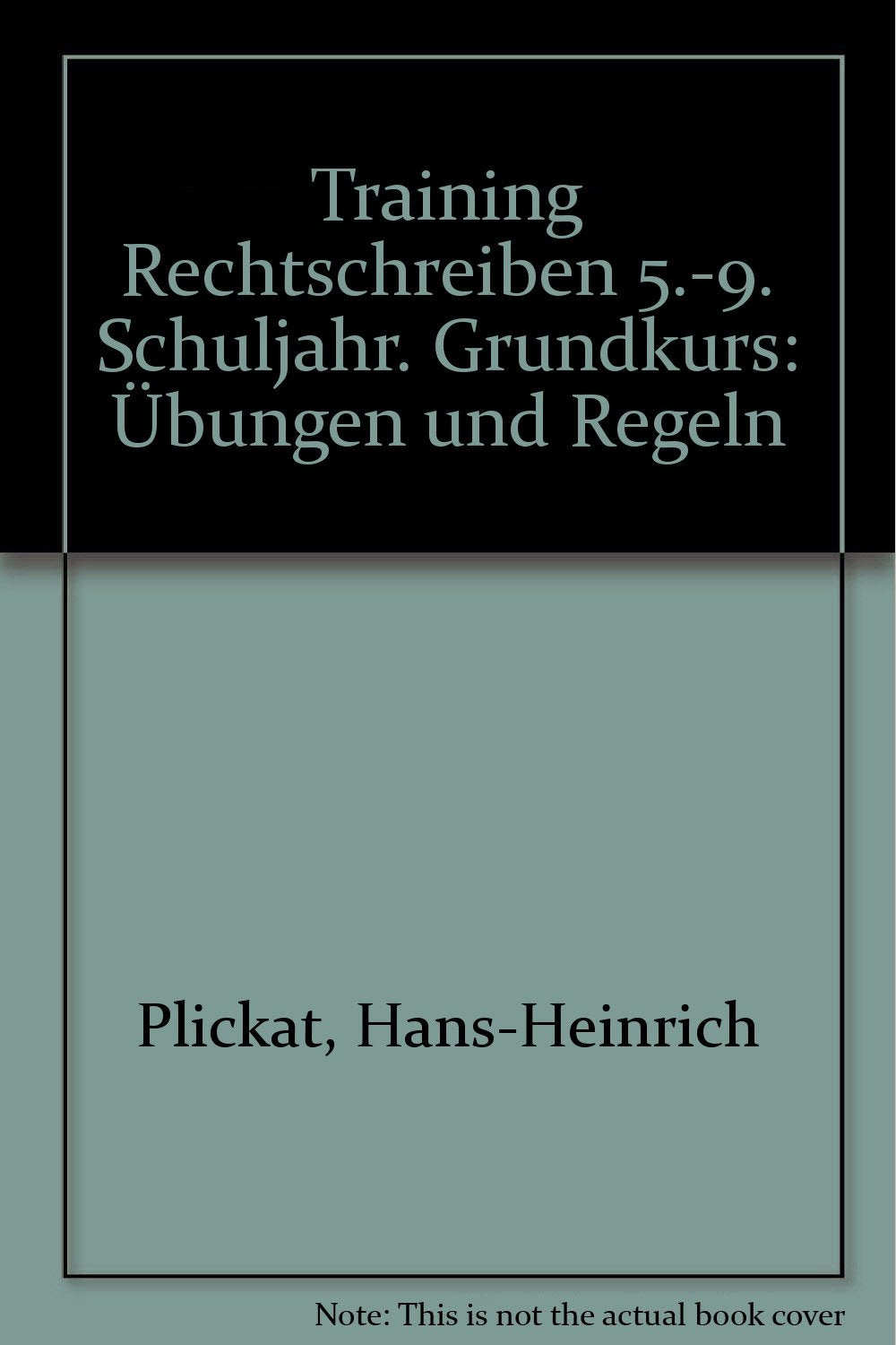 Rechtschreiben, 5.-9. Schuljahr Learning & Reference Books