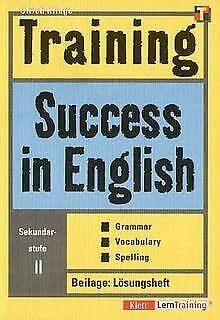 Product Image: Training, Success in English, Sekundarstufe II