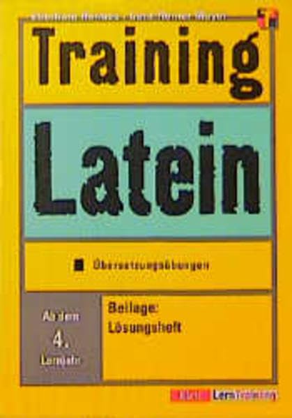 Training, Latein, Übersetzungsübungen, ab dem 4. Lernjahr Learning & Reference