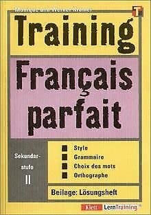 Product Image: Training, Francais parfait, Sekundarstufe II