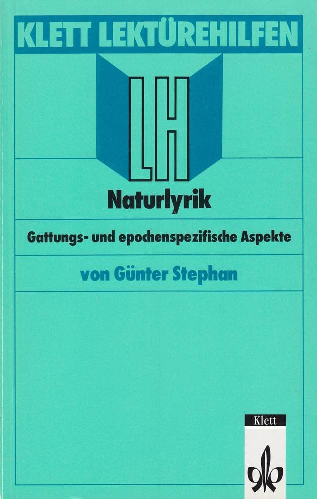 Product Image: Klett Lekturehilfen: Naturlyrik