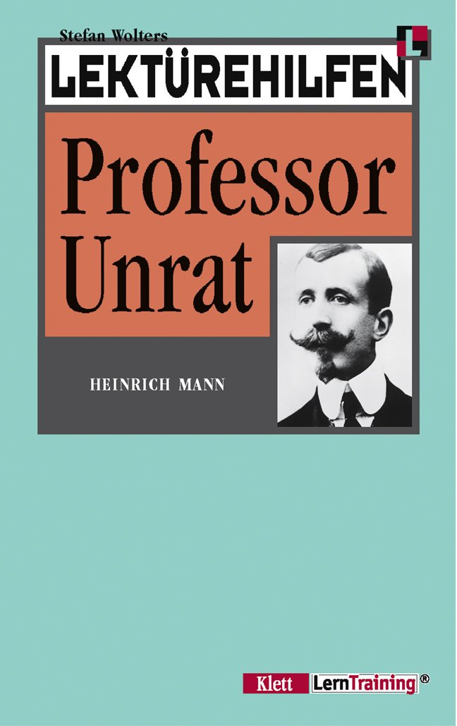 Lektürehilfen: Professor Unrat Study Guides