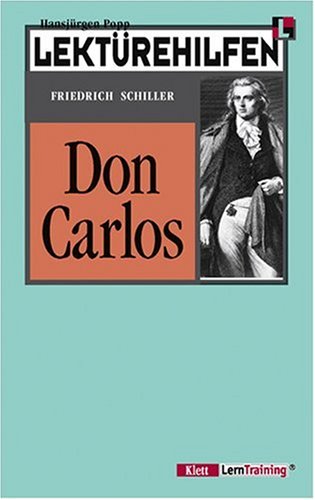 Lektürehilfen "Don Carlos" Study Guides Books