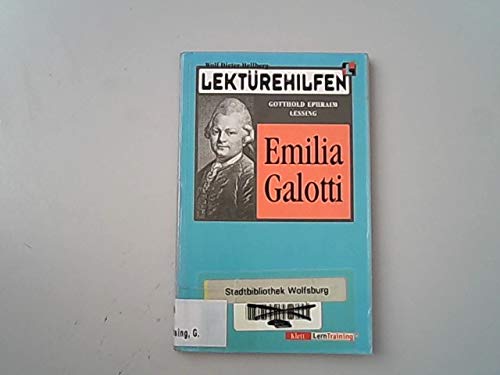 Lektürehilfen G. E. Lessing 'Emilia Galotti' Contemporary literature