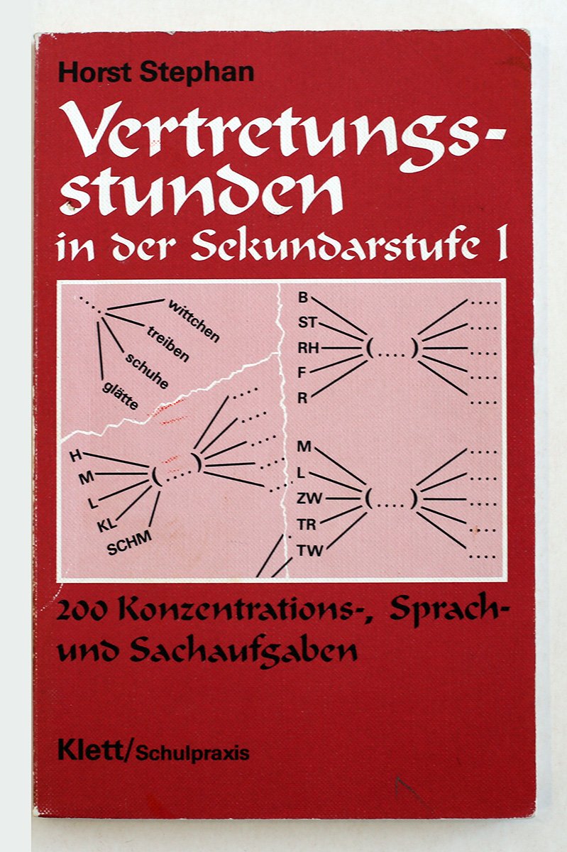 Product Image: Vertretungsstunden in der Sekundarstufe I