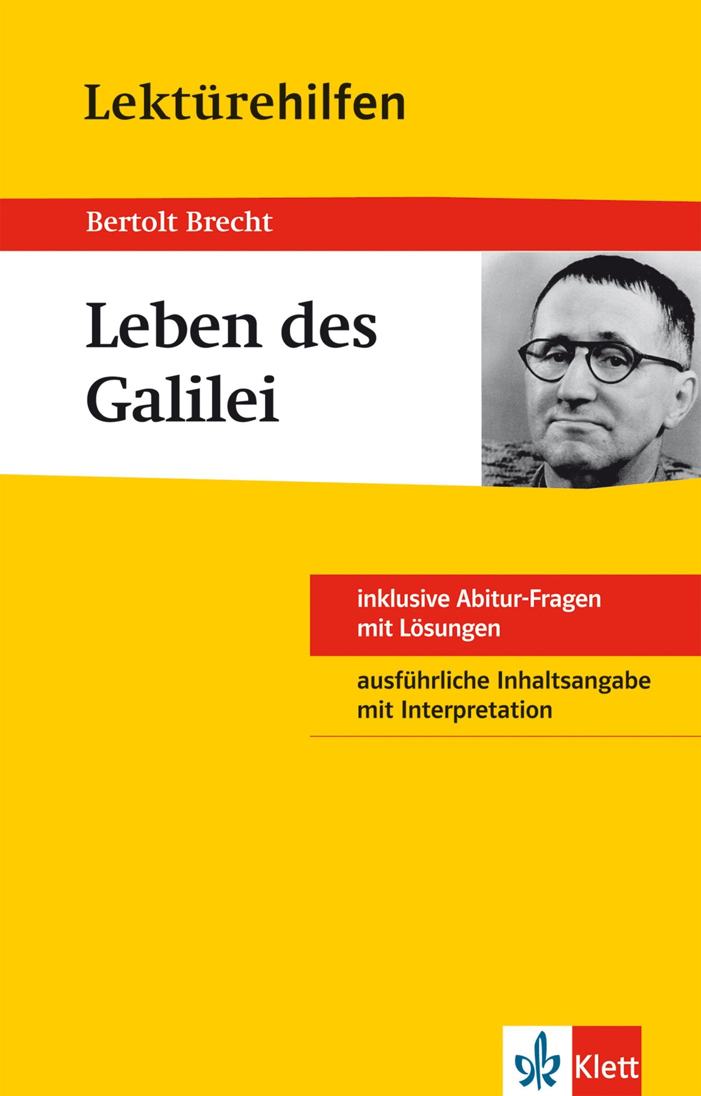 Bertolt Brecht "Leben des Galilei" Study Guides