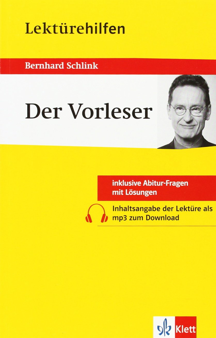 Lektürehilfen Bernhard Schlink "Der Vorleser" Study Guides