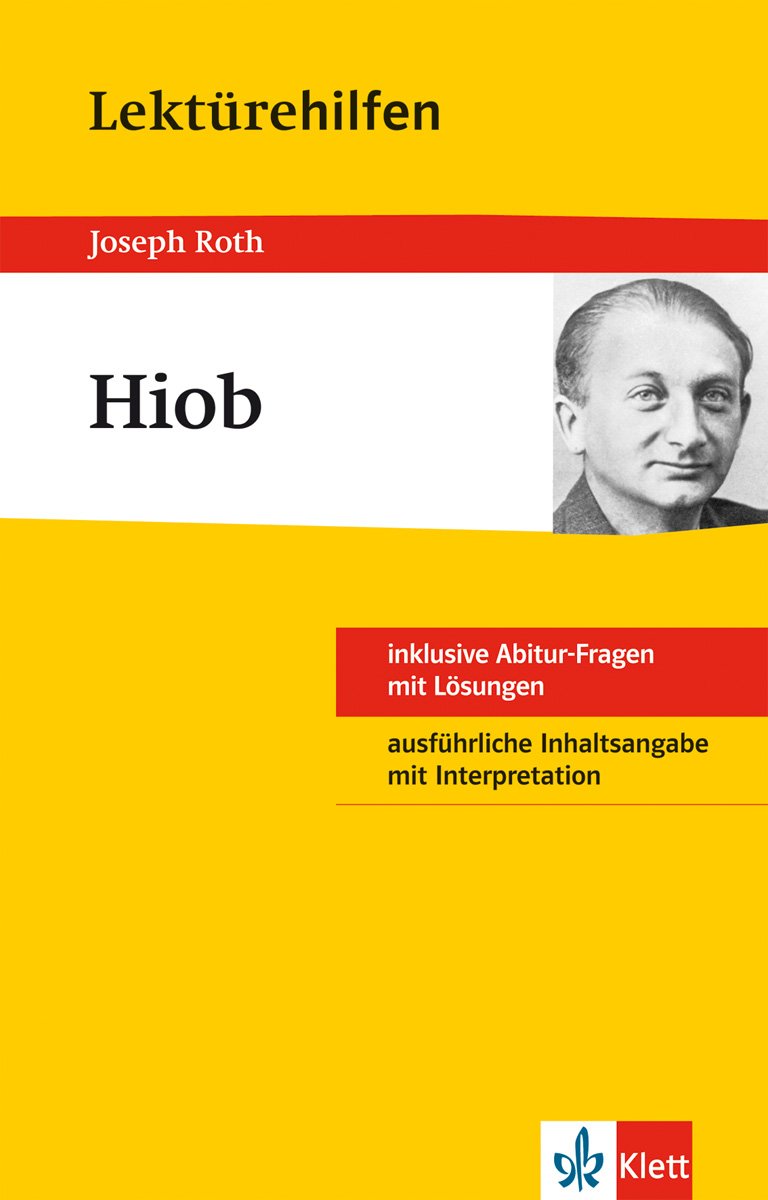 Klett Lektürehilfen Joseph Roth, Hiob Study Guides
