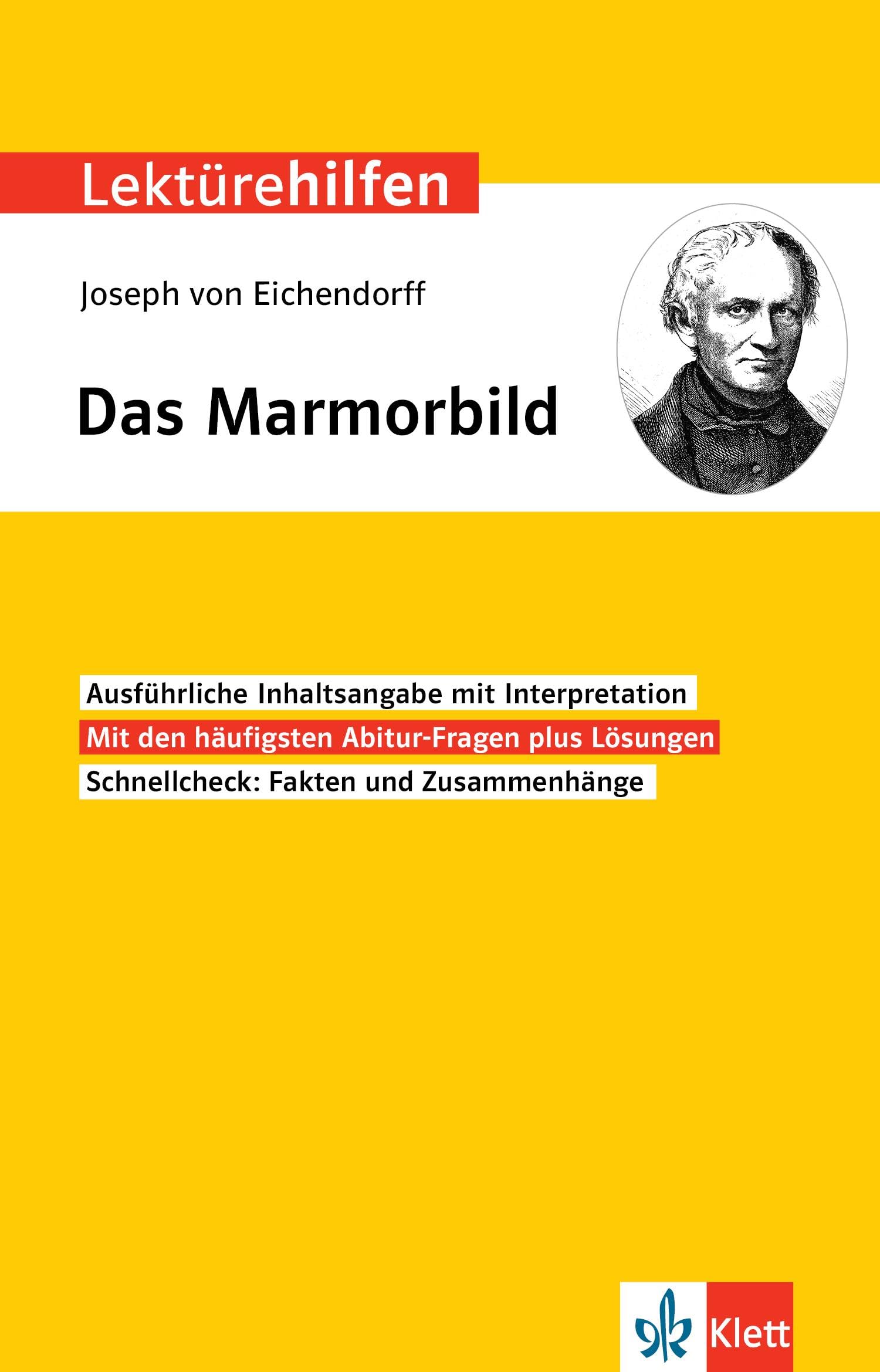 Lektürehilfen Joseph von Eichendorff, Das Marmorbild Study Guides