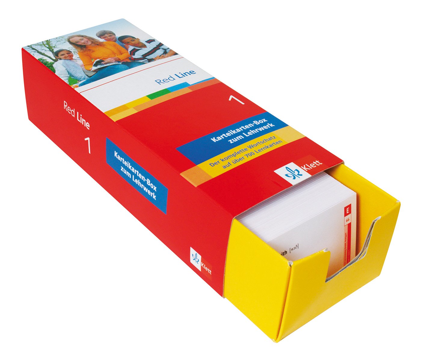 Red Line 1. Vokabel-Lernbox zum Schülerbuch Foreign Languages ​​& Dictionaries