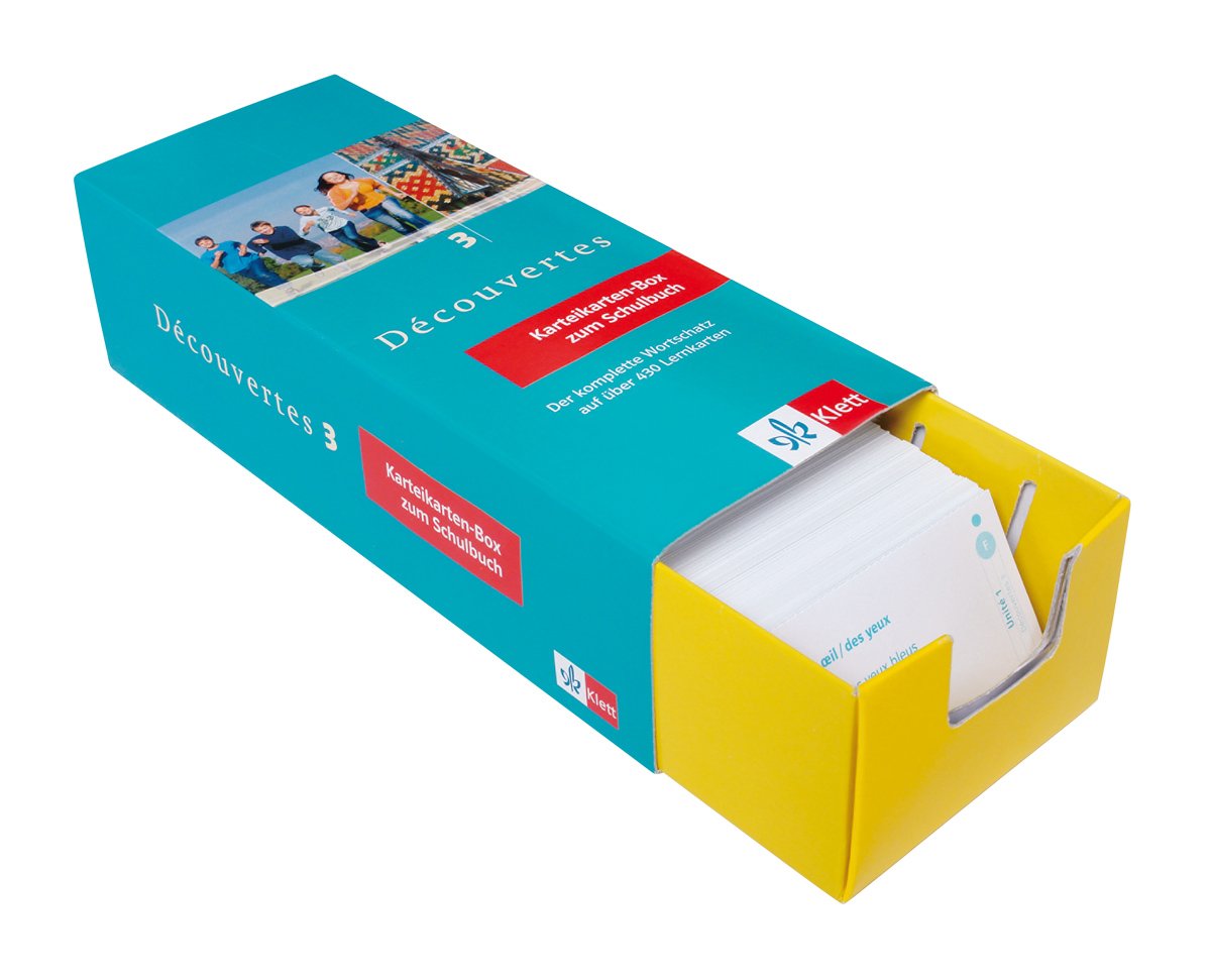 Découvertes 3 - Vokabel-Lernbox zum Schülerbuch: 3. Lernjahr passend zum Lehrwerk (Découvertes. Ausgabe ab 2004) Foreign Languages ​​& Dictionaries