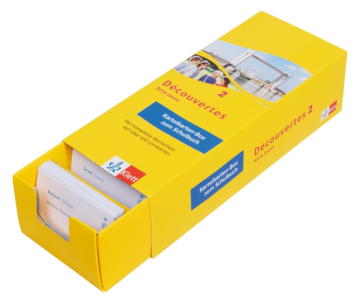 Découvertes Série jaune 2 . Vokabel-Lernbox zum Schulbuch Foreign Languages ​​& Dictionaries