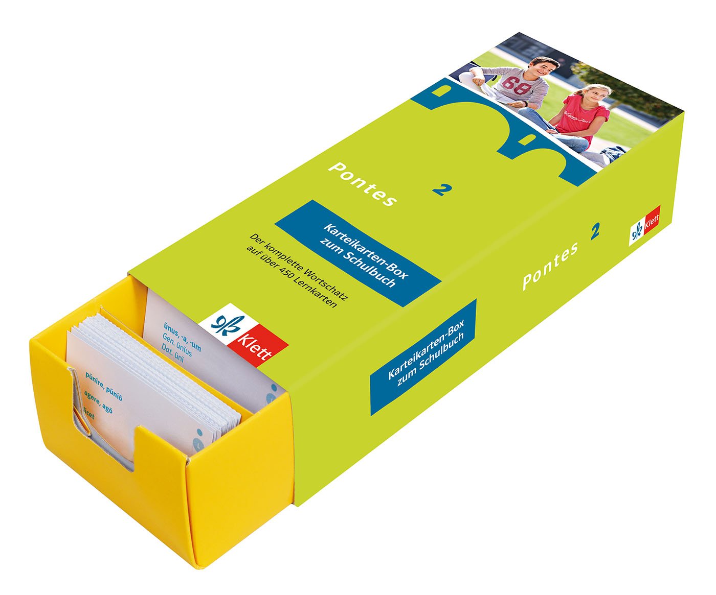 Pontes 2 - Vokabel-Lernbox zum Schulbuch: Latein passend zum Lehrwerk üben (Pontes. Ausgabe ab 2014) Foreign Languages ​​& Dictionaries