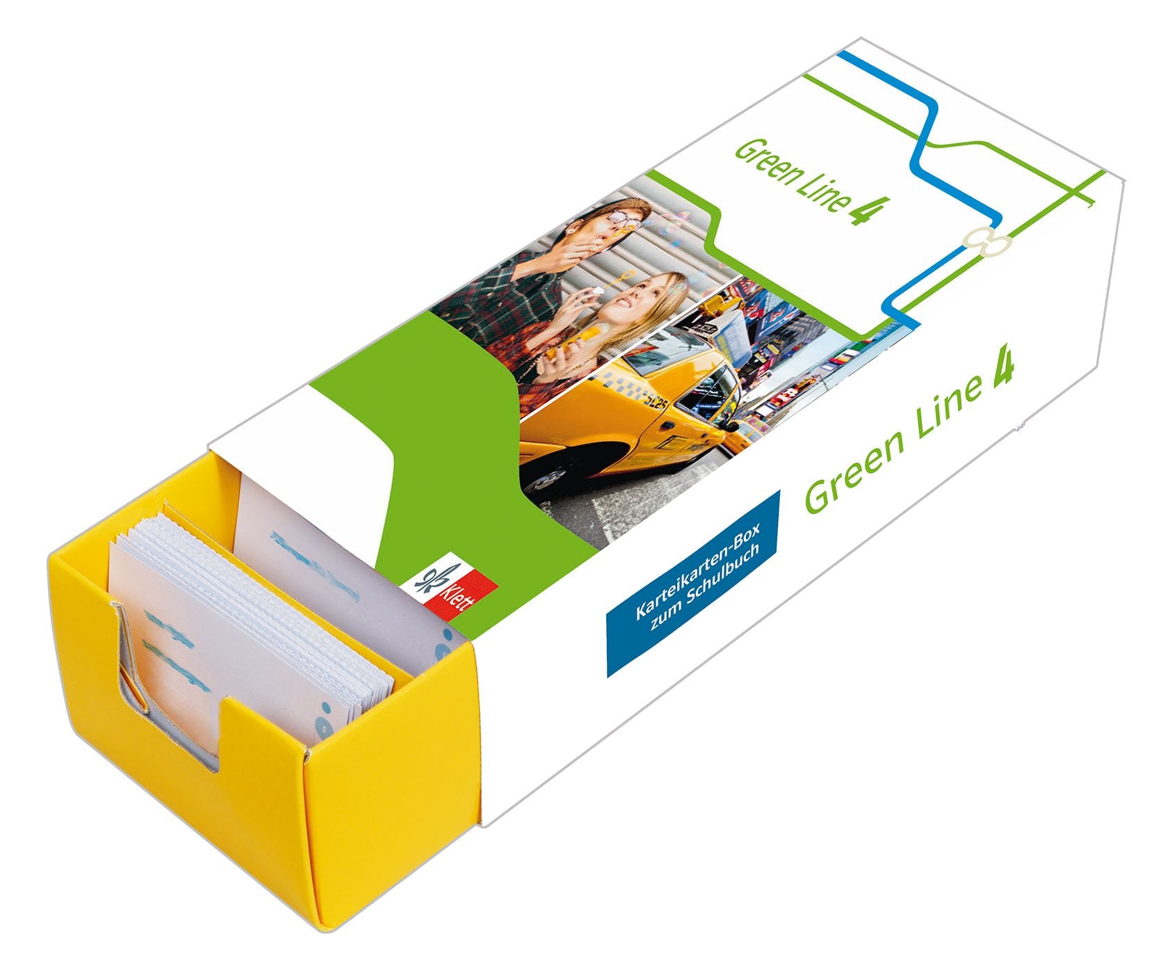 Vokabel-Lernbox zum Schulbuch. Green Line 4. G8. Klasse 8 Foreign Languages ​​& Dictionaries