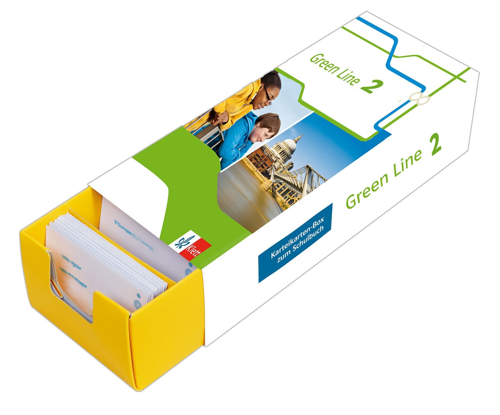 Vokabel-Lernbox zum Schulbuch.Green Line 2 Bayern Klasse 6 Foreign Languages ​​& Dictionaries