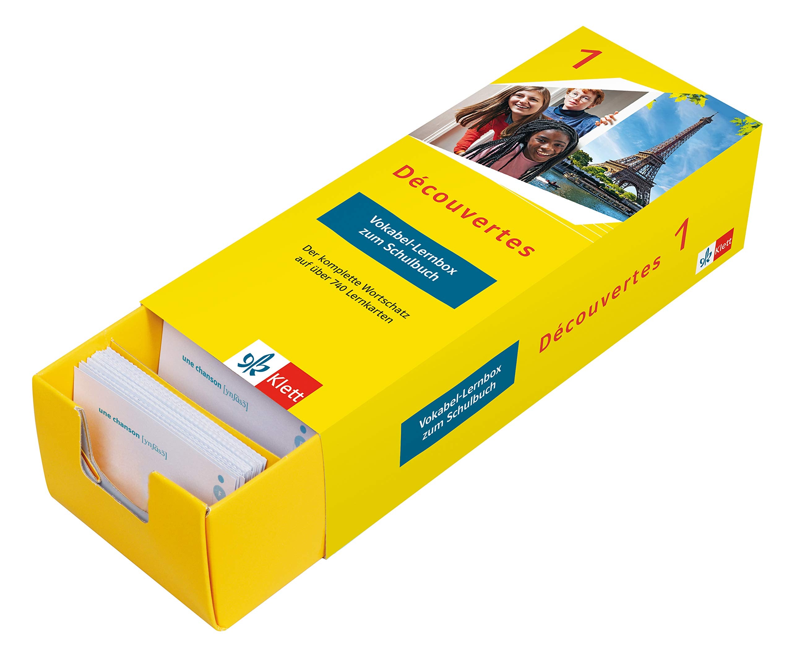 Découvertes 1 (ab 2020) - Vokabel-Lernbox zum Schulbuch 1. Lernjahr Foreign Languages ​​& Dictionaries