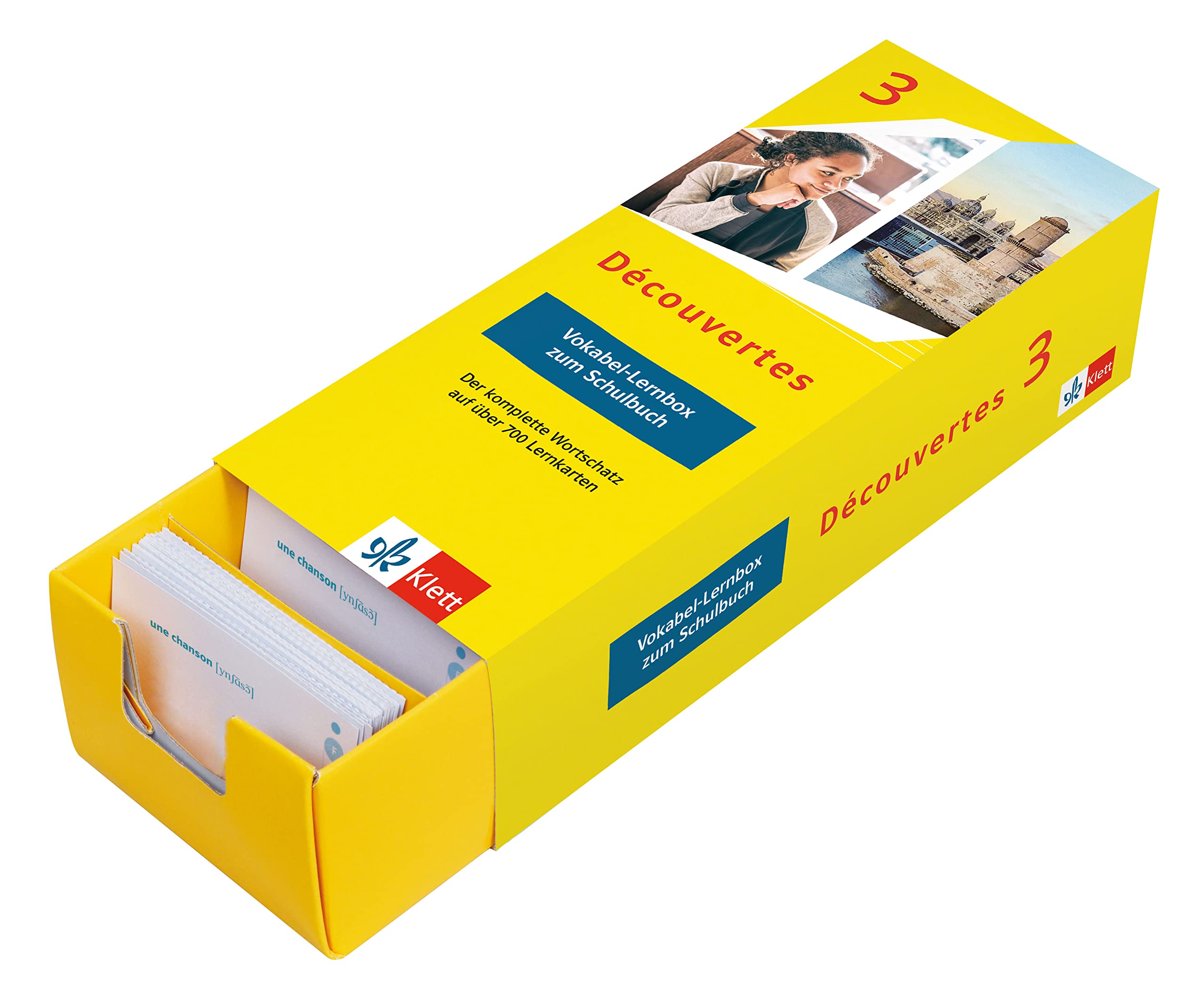 Découvertes 3 (ab 2020) - Vokabel-Lernbox zum Schulbuch: Französisch passend zum Lehrwerk üben (Découvertes. Ausgabe 1. oder 2. Fremdsprache ab 2020) Foreign Languages ​​& Dictionaries