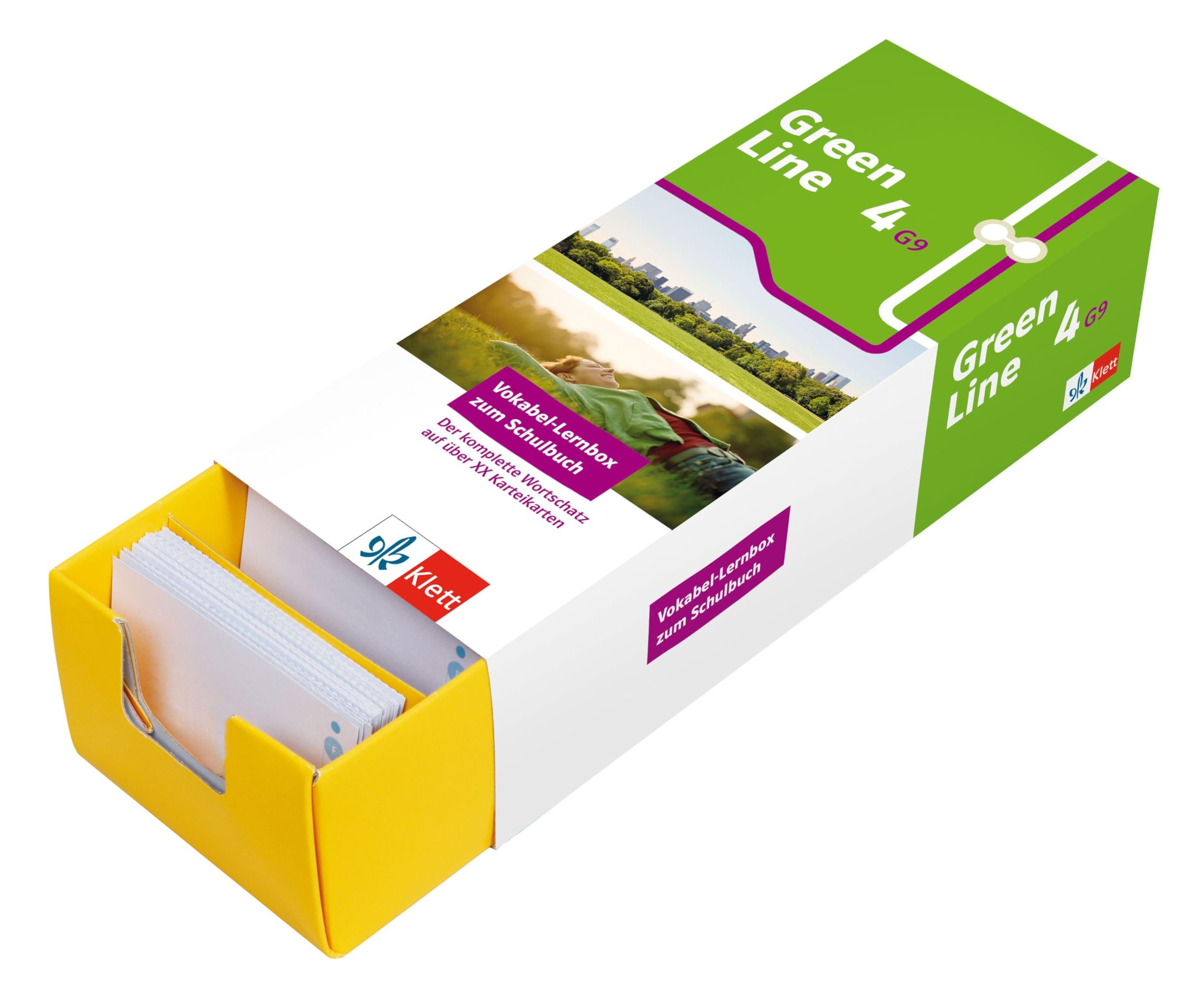 Green Line 4 G9 (ab 2019) - Klasse 8 Vokabel-Lernbox zum Schulbuch Foreign Languages ​​& Dictionaries