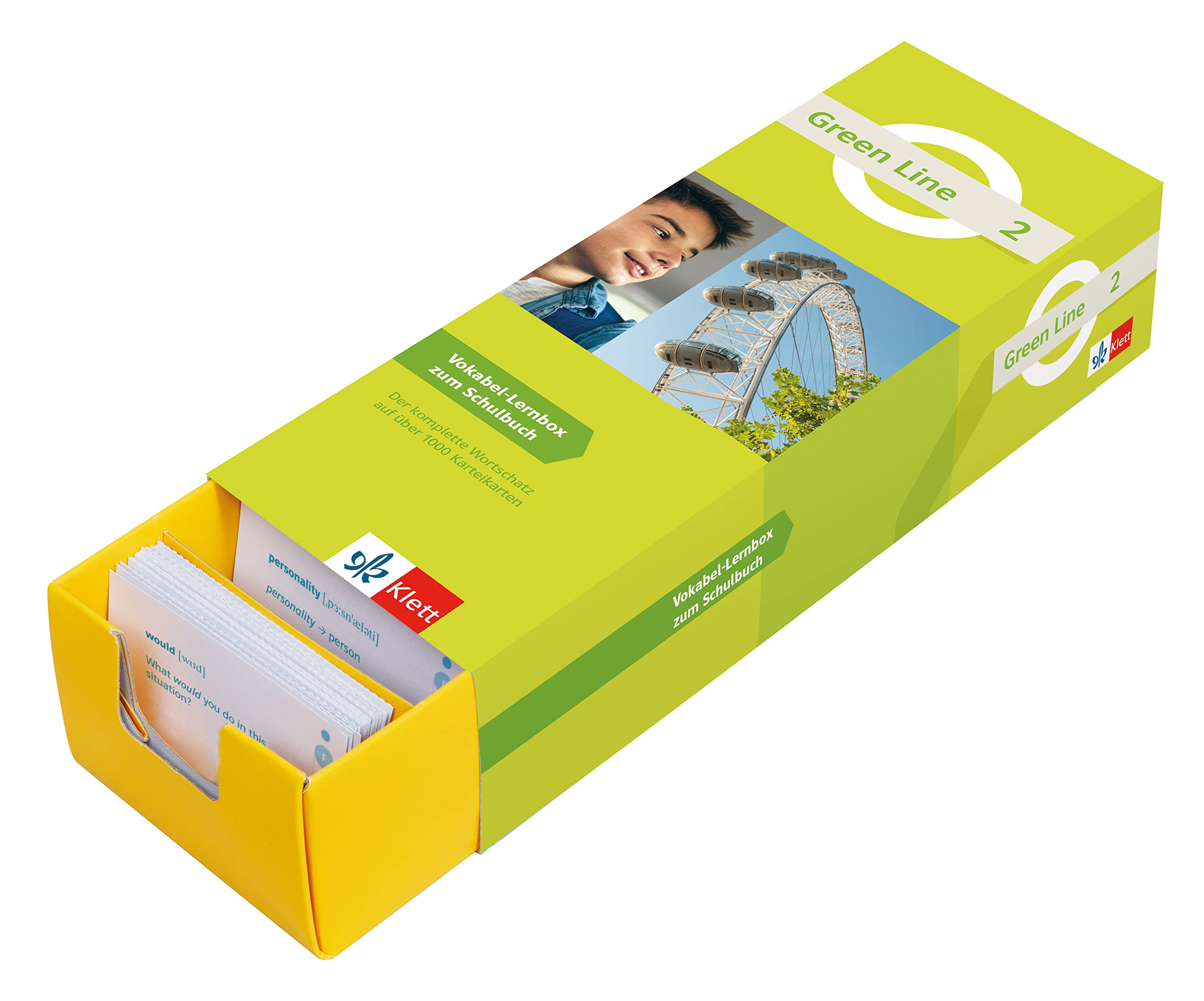 Green Line 2 (ab 2021) Klasse 6 Vokabel-Lernbox zum Schulbuch Foreign Languages ​​& Dictionaries