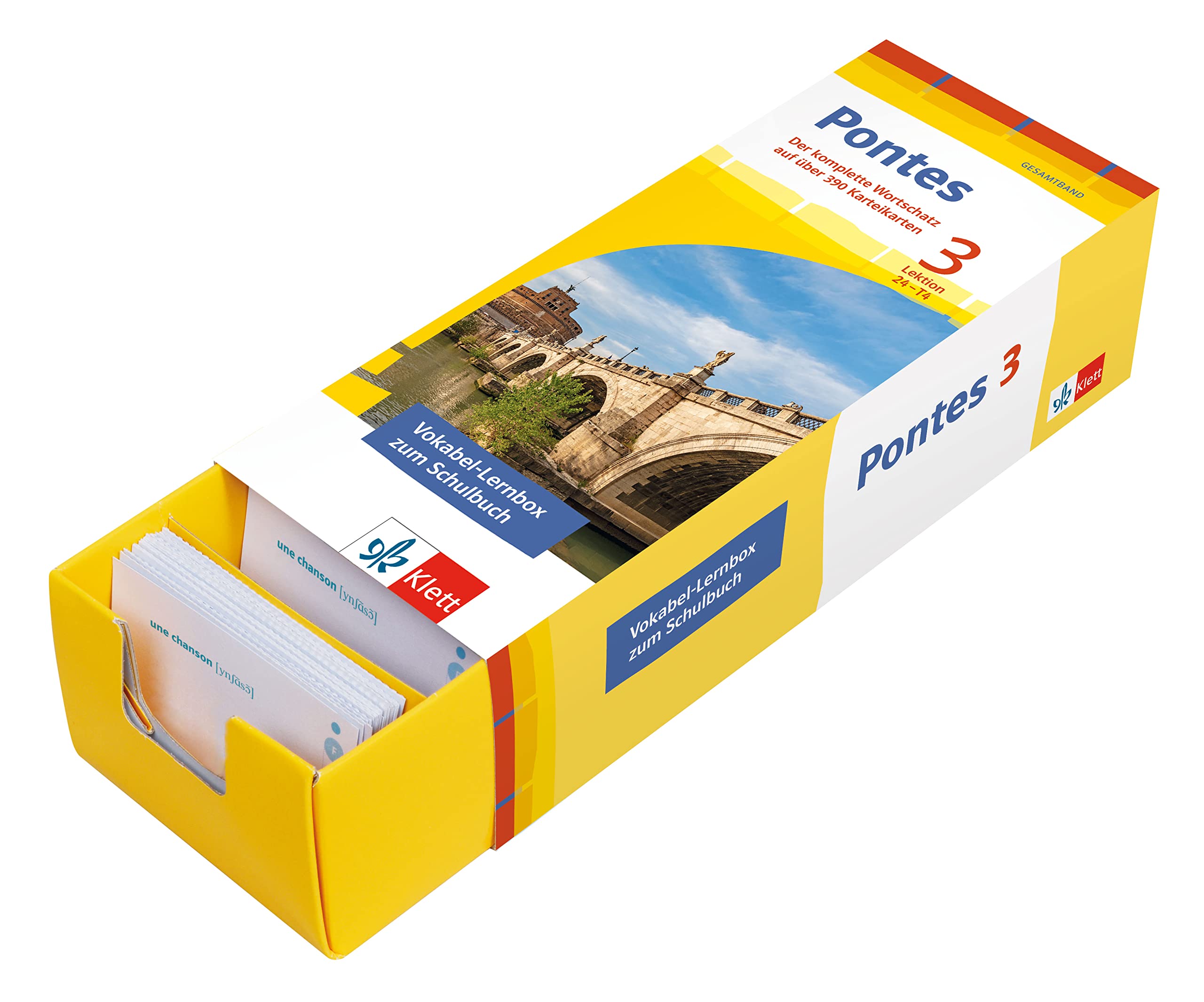 Pontes 3 Gesamtband (ab 2020) - Vokabel-Lernbox zum Schulbuch 3. Lernjahr Foreign Languages ​​& Dictionaries
